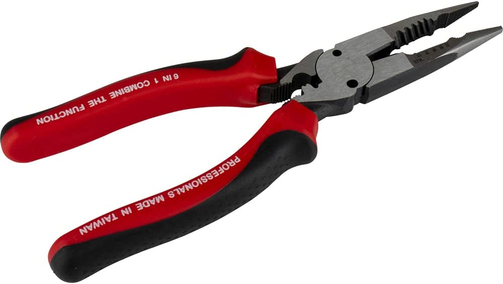 563152-1 Multi-Function Needle Nose Wire Stripper & Crimper
