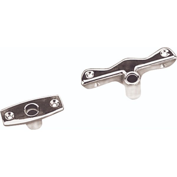 580451 Chrome Zinc Oarlock Angle Mount for 3-580451-1
