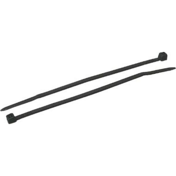 427205 5.6 in. Black Cable Tie - Pack of 100