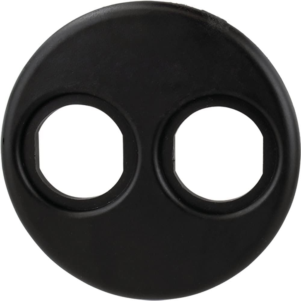 Power Socket Mounting Adapter Plate, Black