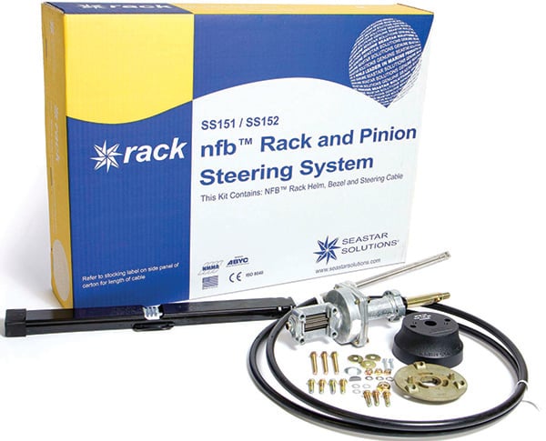 Seastar Solutions No Feedback Twin Cable Rack-and-Pinion Steering System, SS152 | Camping World