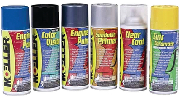 Sea Star Solutions 25479 Charcoal Metallic Engine Paint for 1985-Through