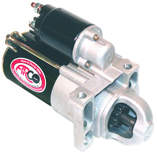 Top Mount Inboard Starter w/Gear Reduction, Counter Clockwise Rotation