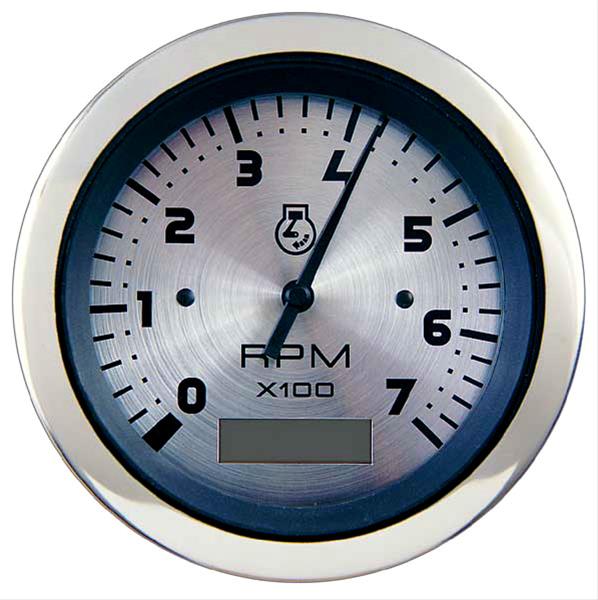 Sea Star Solutions 63474P 3 in. Sterling Per Hour Gauge Tachometer