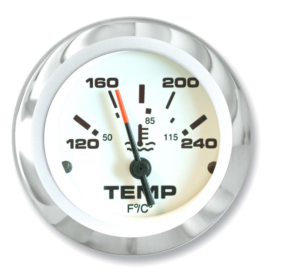 Sea Star Solutions 65509P 2 in. Lido Water Temperature Gauge