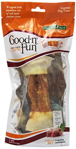 Picture of Merchandise 50662993 Good N Fun Triple Flavor Beef Bone Chew&#44; 8 in.