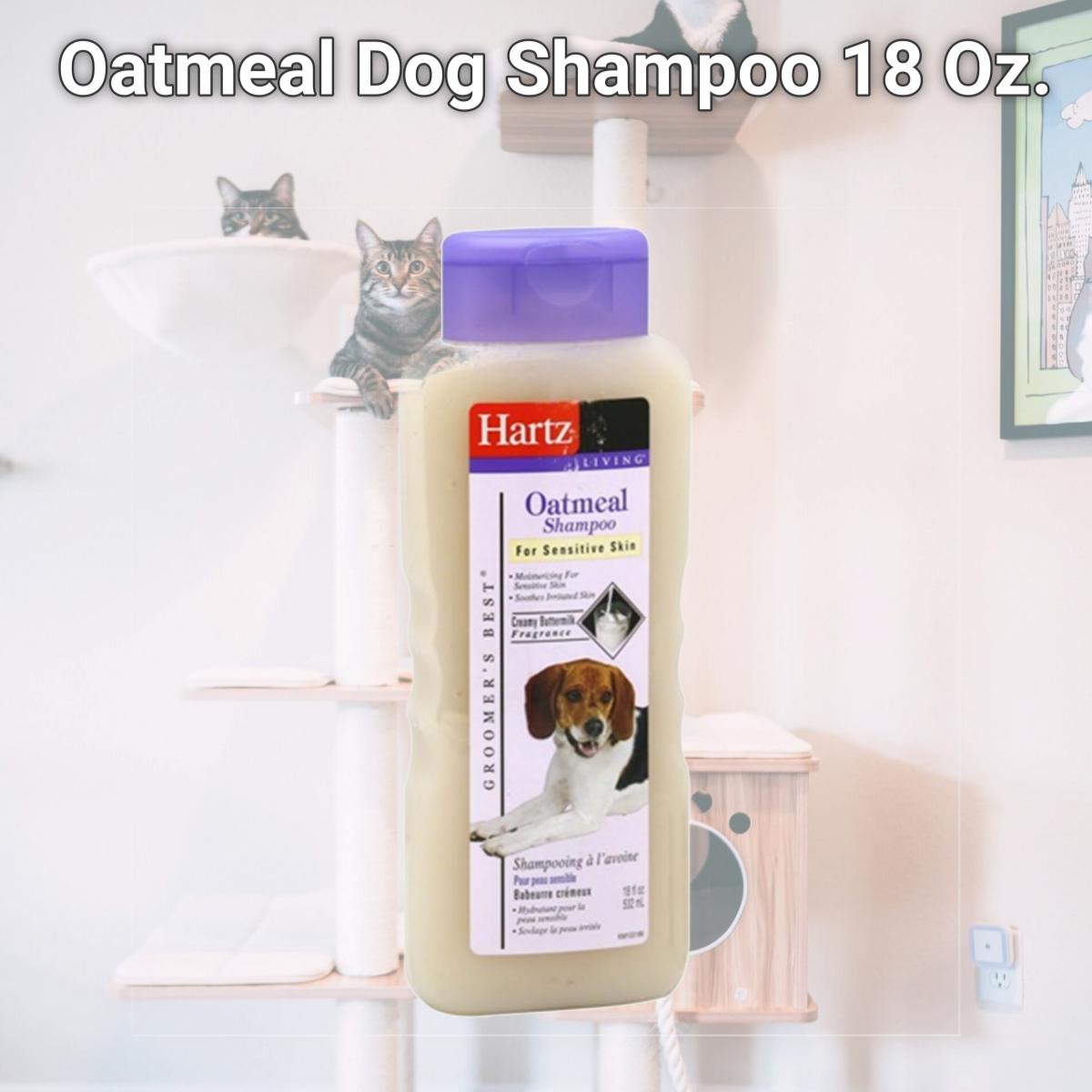 Picture of Hartz Oatmeal Dog Shampoo 18 Oz.