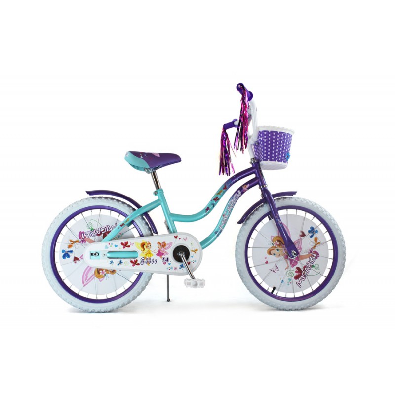 ELLIE-G-20-BBL-PP 16 in. Girls Bicycle, Purple & Baby Blue -  Micargi, ELLIE-G-20-BBL/PP