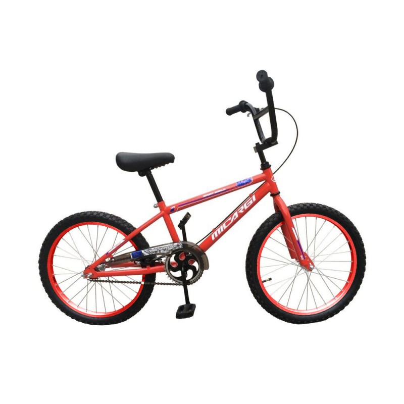 JAKSTER-B-20-RD 20 in. Boys BMX Bicycle, Red - 21 x 7 x 45 in -  Micargi