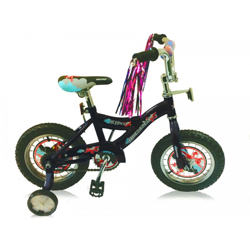 12 in. Boys BMX Bicycle, Black - 18 x 7 x 36 in.