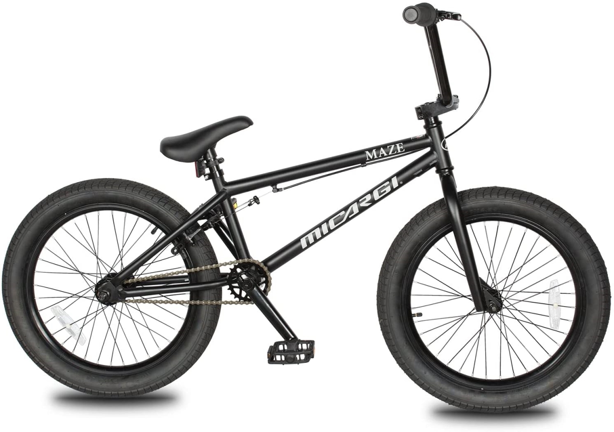 20 in. Maze BMX Bicycle, Matte Black -  Micargi, MI332875