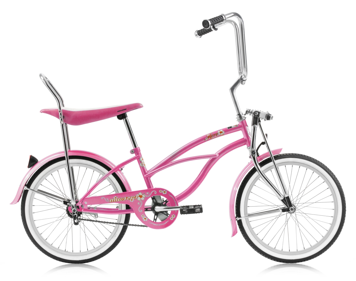 Female Beach Bike Cruiser, Pink