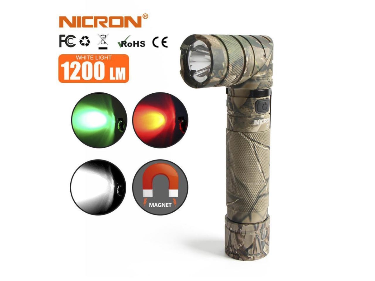 Picture of Nicron B70PLUS 1200lumen Rechargeable Twist Flashlight