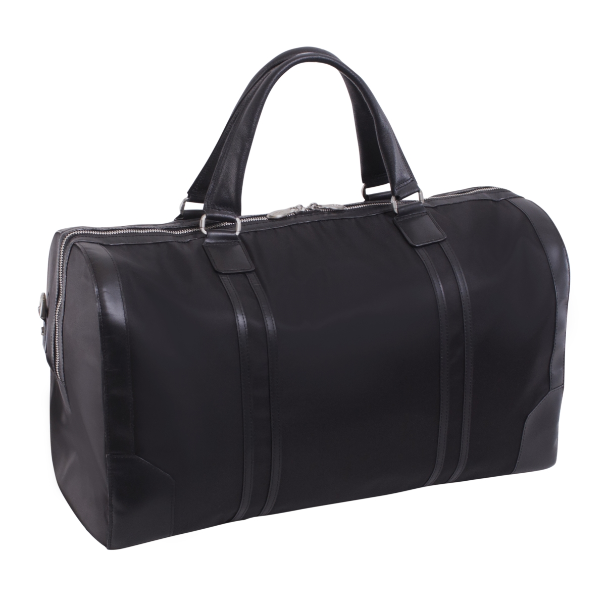 20 in. Pasadena Nylon Carry-all Duffel, Black