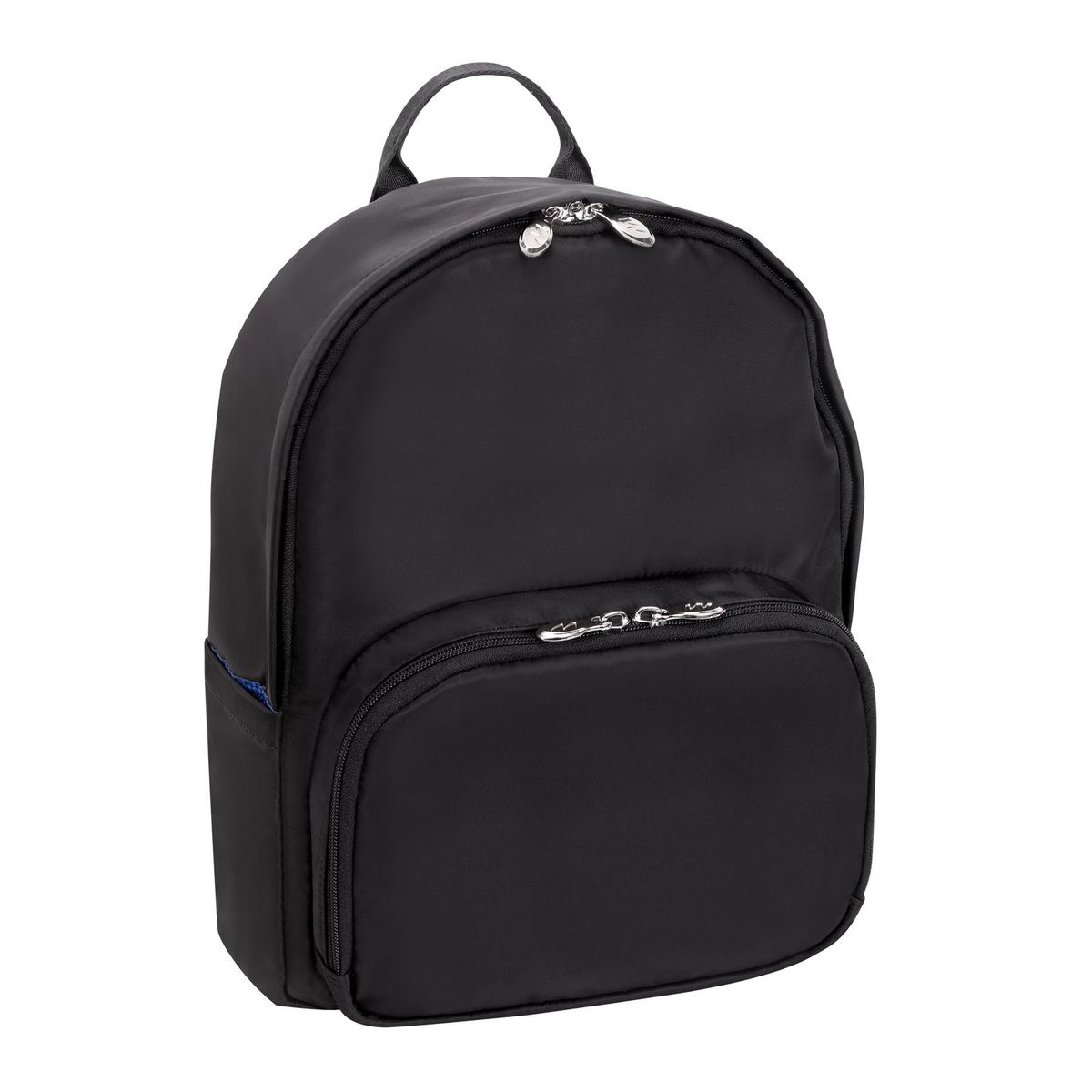 15 in. N Series Neosport Nylon Classic U Shape Laptop Backpack for , Black