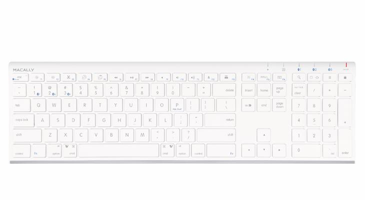 Picture of Macally AceBTKey 110 Key 3 Devices Bluetooth Keyboard