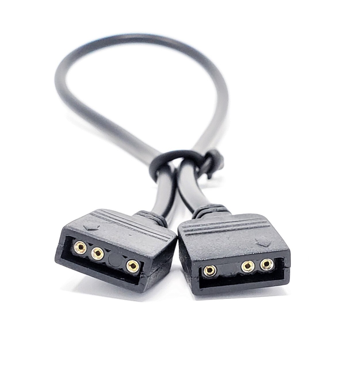 Addressable RGB Extension Cable - Black - 30CM - 2 per Pack