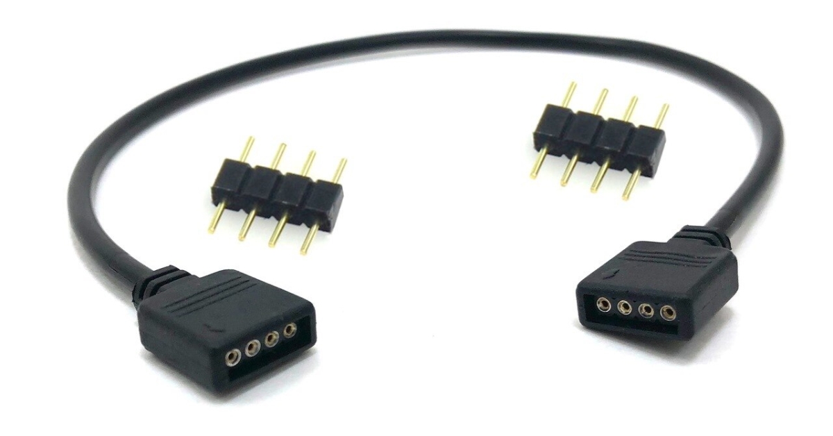 F04-RGB0130-2P 30CM RGB Extension Cable - 2 per Pack