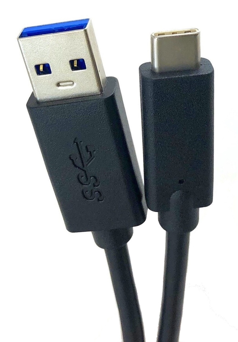 3.28 ft. USB 3.1 Gen 2 Type-C Male To A Male Cable, Black