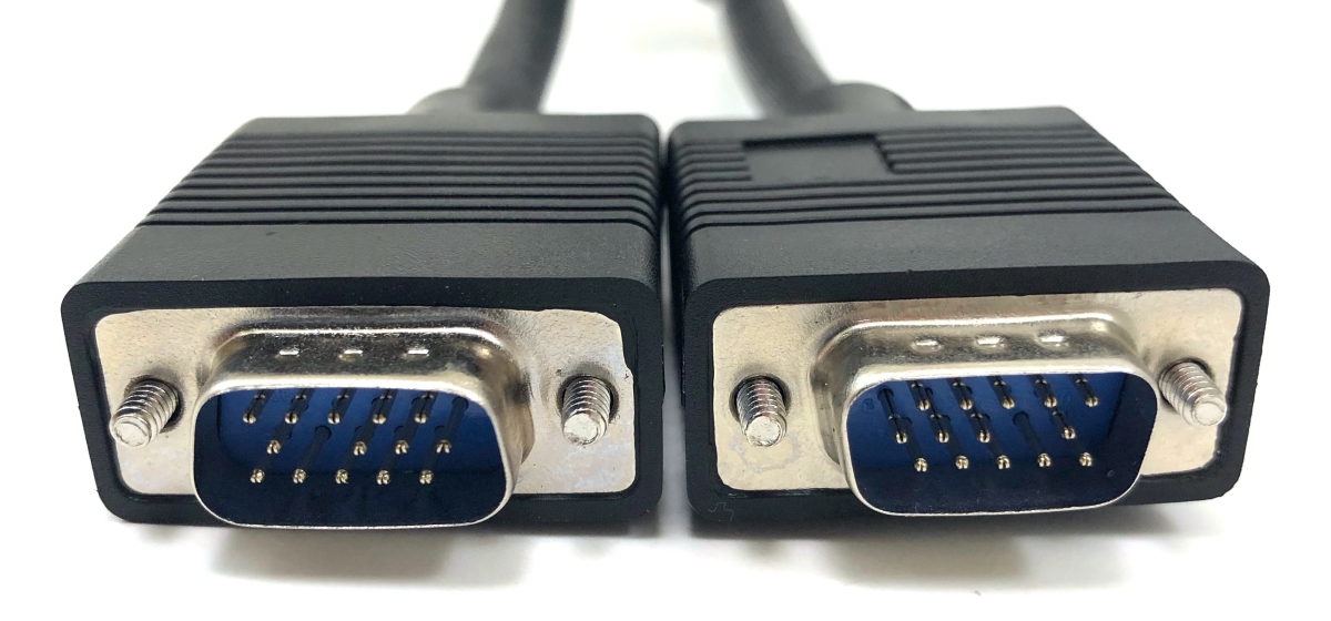 Micro Connectors, Inc  25FT SVGA Monitor Cable M/M Double Shielded  with Ferrites