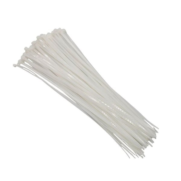 MSC-202CL-10P 4 in. Cable Zip Tie - 17 lbs Multi-Purpose Self-Locking - Clear - Pack of 1000