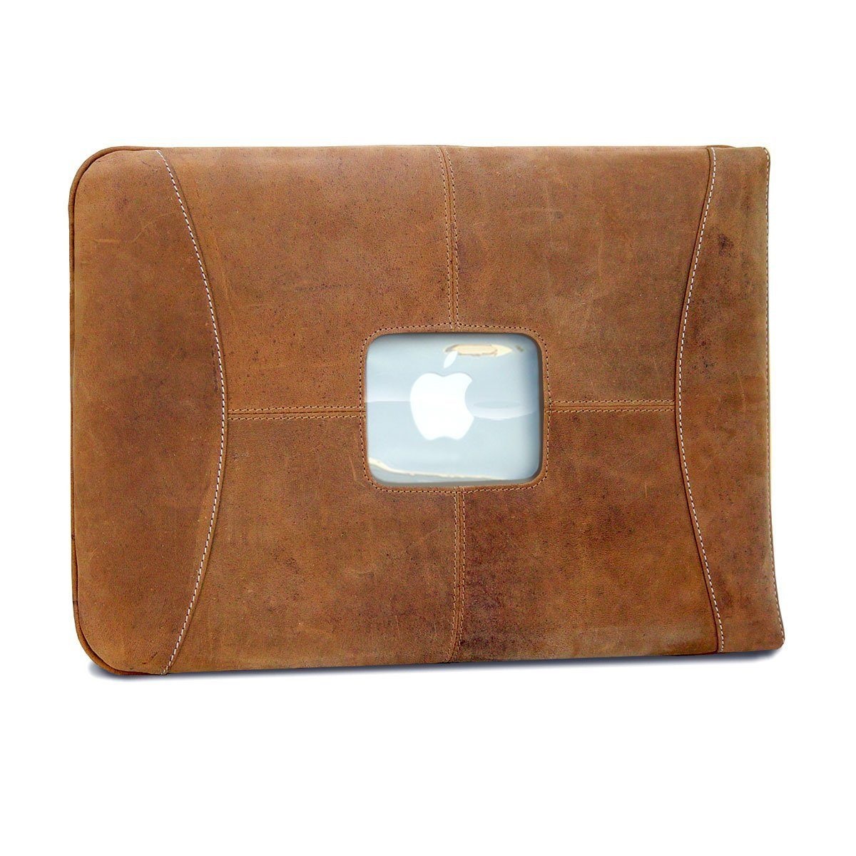 16 in. Premium Leather MacBook Pro Sleeve - Vintage