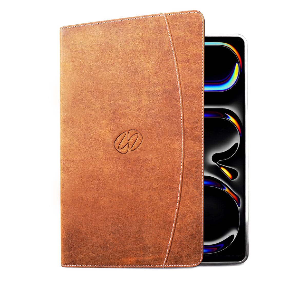 LG5-11FL-VN 11 in. Premium Leather iPad Pro Case - Vintage