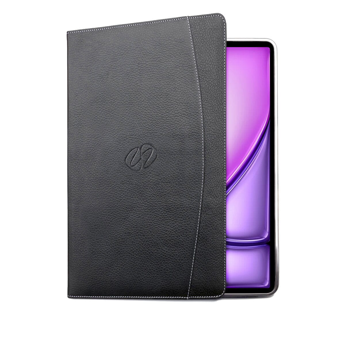 LG1-11AFL-BK 11 in. Premium Leather iPad Air Case - Black