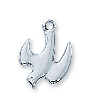 Picture of McVan L394 Sterling Silver Holy Spirit Pendant