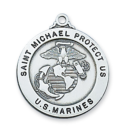 L650MRN 1.04 x 0.9 x 0.9 in. Sterling Silver Marine Pendant