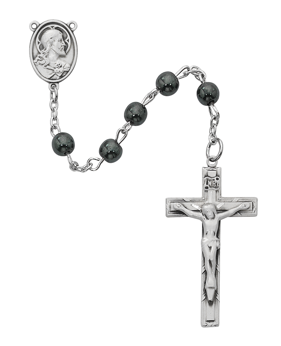 Picture of Mcvan R936LF 19 in. Sterling Hematite Rosary Box