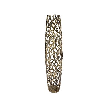 Picture of Modern Day Accents 3697 39 in. Rama Gold Twigs Barrel Floor Vase - Extra Large