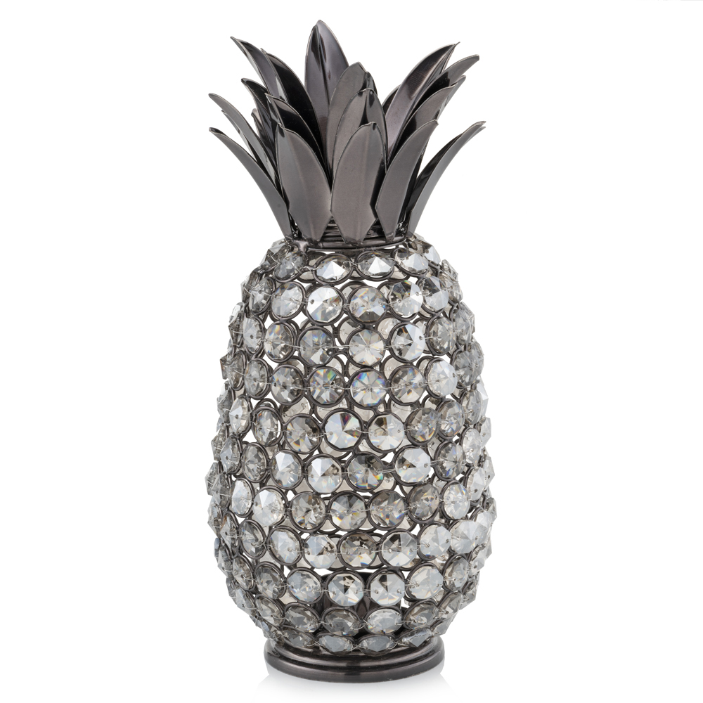 Picture of Modern Day Accents 5720 Pina Oja Cristal Nickel Pineapple, Black