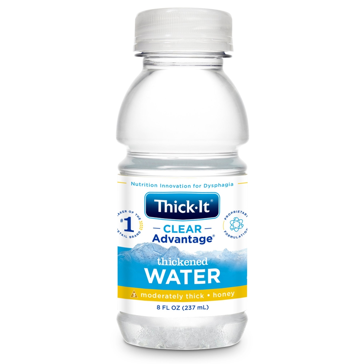 Picture of Kent Precision Foods 45302600 Compact 8 oz Unflavored Thick-It AquaCare H2O Ready to Use Thickened Water - Pack of 24