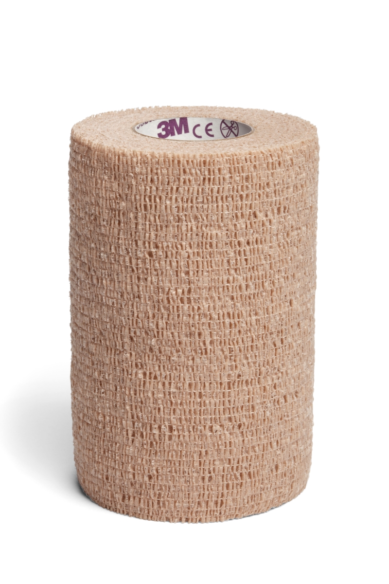 Picture of 3M 48822001 Tan Coban LF Cohesive Bandage&#44; 4 in. x 6 yards