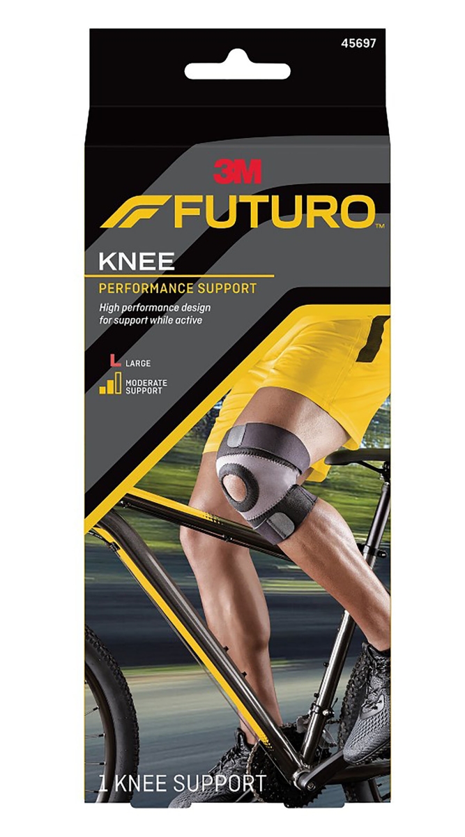 Picture of 3M 56973003 Black Futuro Sport Knee Support&#44; Large - Pack of 3