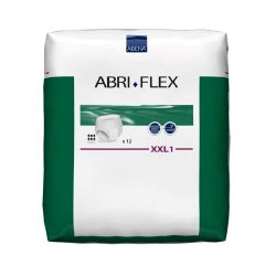 Picture of Abena North America 35173112 White Abri-Flex 2XL Absorbent Underwear - Pack of 48