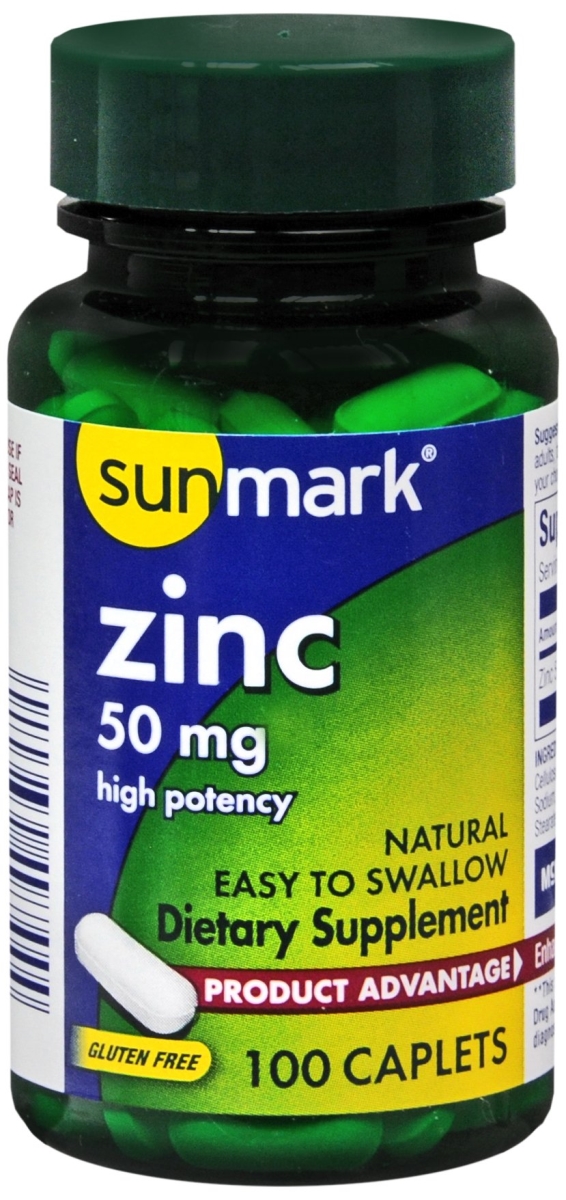 Picture of McKesson 39812700 Sunmark Zinc Supplement - Pack of 100