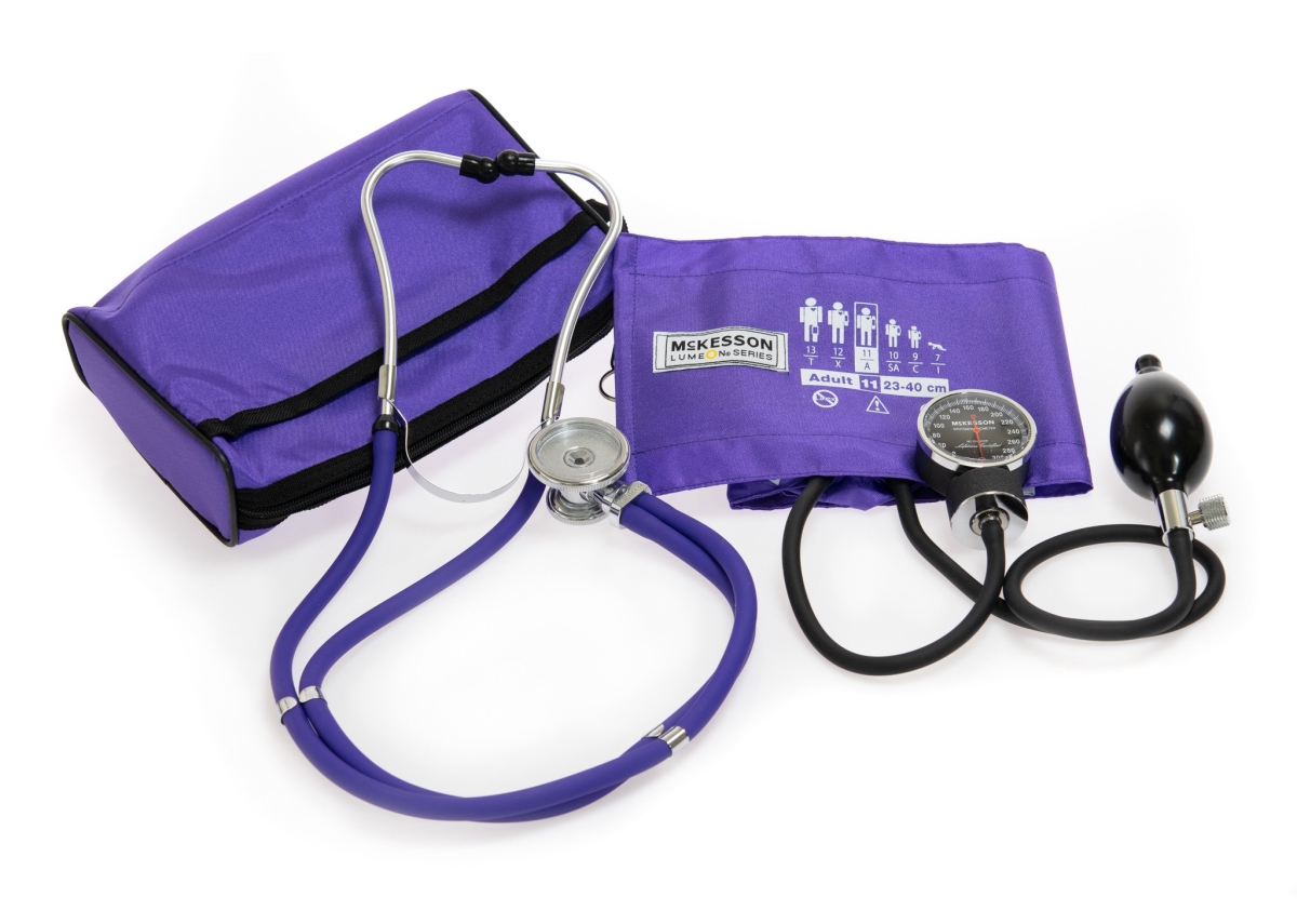 Picture of McKesson 86412510 Lumeon Aneroid Sphygmomanometer & Sprague Kit&#44; Size 11 - Pack of 10