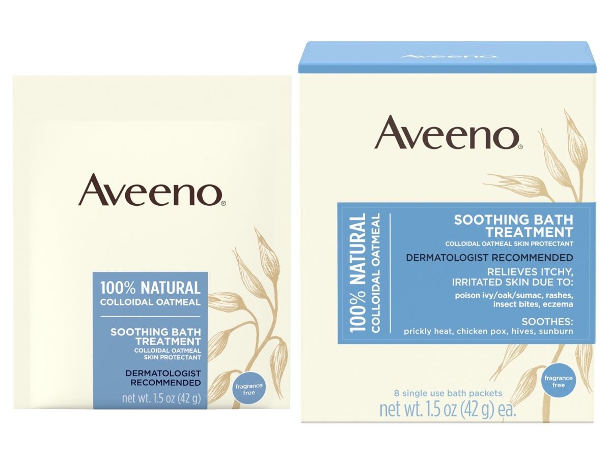 40371700 1.5 oz Aveeno Bath Additive Powder - Pack of 8 -  Johnson & Johnson Consumer, 866006_BX