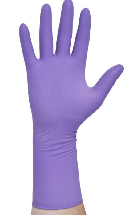 50641300 Extra Large Purple Non Sterile Nitrile-Xtra Exam Glove, Pack of 500 -  O & M HALYARD, 365068_CS