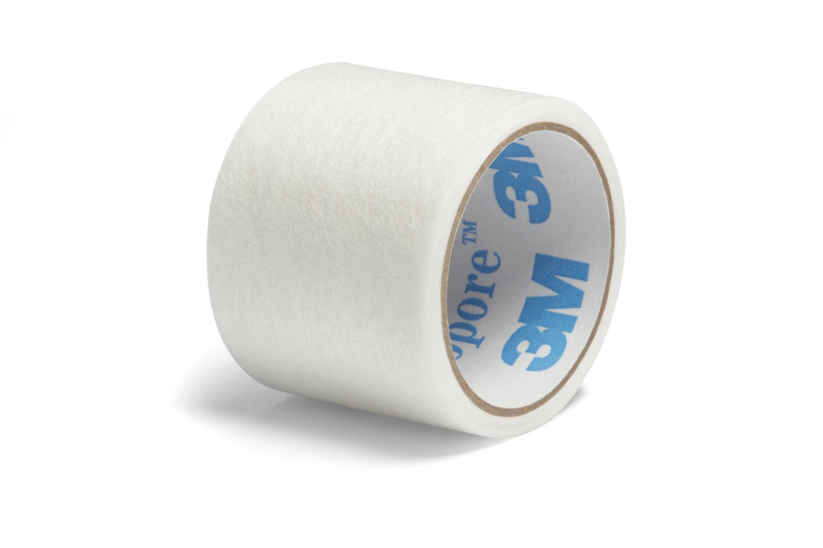 Picture of 3M 60552200 White Micropore Medical Tape&#44; 1 in. x 1 yardss - Pack of 100
