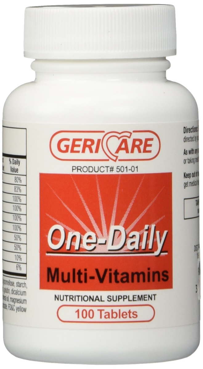 Picture of McKesson 50112700 Geri-Care Multivitamin Supplement - Pack of 100