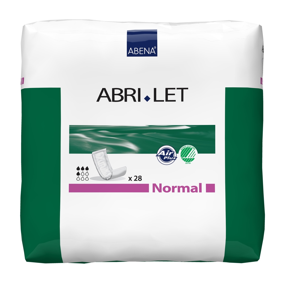 Picture of Abena North America 31263101 4 x 15 in. Abri-Let Normal Adult Disposable Moderate-Absorbent Incontinence Booster Pad - Pack of 28