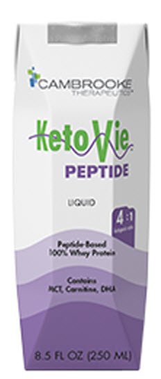 Picture of Cambrooke Therapeutics 53032610 8 oz KetoVie Peptide 4-1 Oral Supplement & Tube Feeding Formula