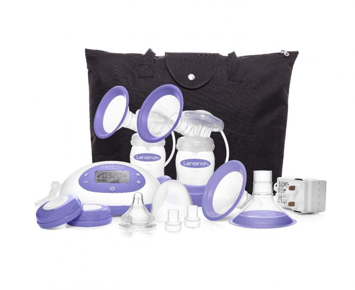 Picture of Emerson Healthcare 53781701 Lansinoh Signature Pro Double Electric Breast Pump Kit