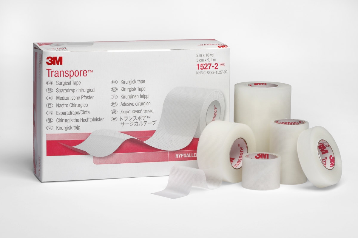 Picture of 3M 27202200 Transparent Transpore Medical Tape&#44; 2 in. x 10 yardss - Pack of 6