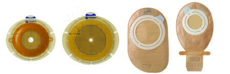 Picture of Coloplast 11574900 11.5 in. Maxi SenSura Flex System Filtered Ostomy Pouch - 70 mm Stoma Drainable Flat - 2 Piece - Pack of 20
