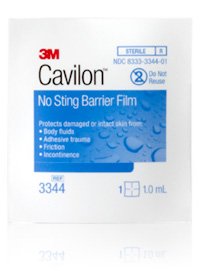 Picture of 3M 33442100 1 ml Cavilon Barrier Film Wipe - Pack of 30