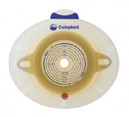 Picture of Coloplast 10724900 SenSura Flex Xpro Ostomy Barrier&#44; Flange Red - 2 x 1.375 in. Stoma Opening - Pack of 5